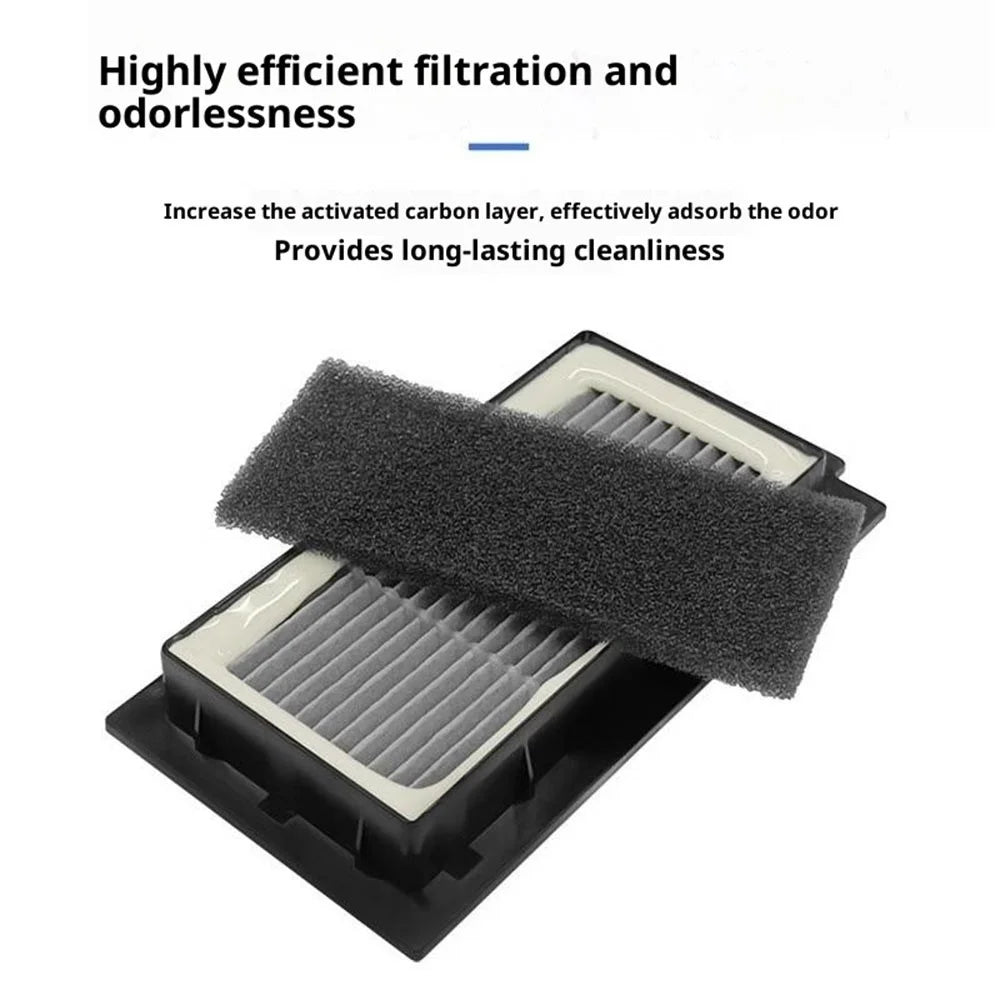 For Ecovacs Deebot T50 Pro Robot Vacuum Filter Replacement HEPA Air Filter - 4
