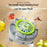 Kitchen Ultrasonic Fruit and Vegetable Washer Automatic Washing Machine Electric Food Purifier - 2