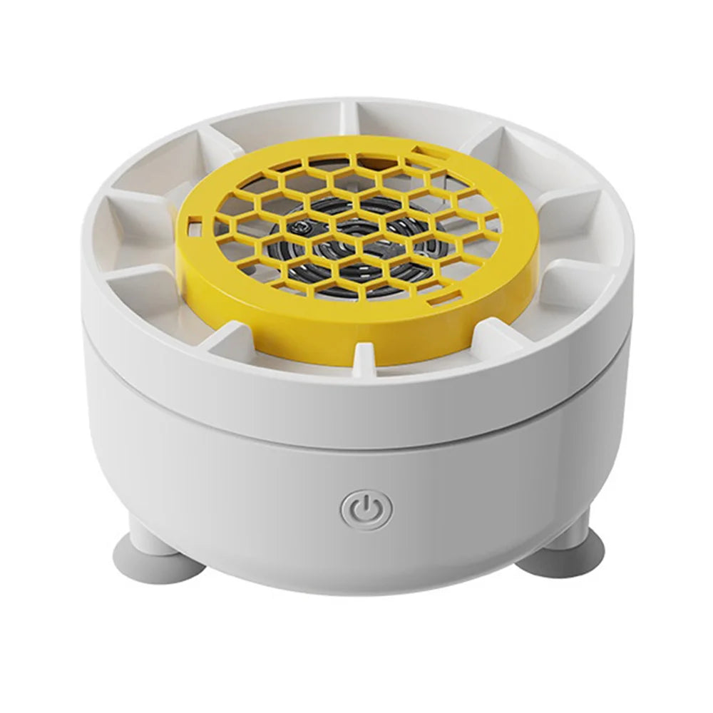 IPX7 Waterproof Kitchen Wireless Ultrasonic Fruit Vegetable Washer Food Purifier Sterilization Washing Machine - White - 1