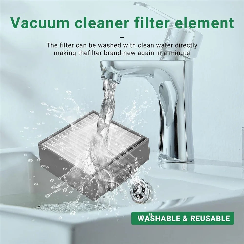 For iRobot Roomba Max 705 Vac / Plus 504 Vac Washable HEPA Filter Vacuum Cleaner Replacement Part - 3