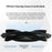 For Eufy Clean L50 Robot Vacuum Main Brush V-shaped Roller Brush Replacement ABS Nylon Bristles - 4