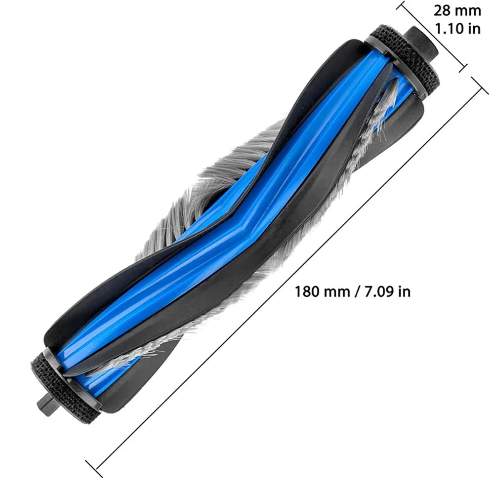 JUNSUNMAY 1Pc Main Brush for Ecovacs Deebot T50 Pro  /  T50 Max  /  T50 Omni  /  T50 Pro Omni Robot Vacuum Roller Brush - 7