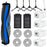 JUNSUNMAY 16Pcs  /  Set Replacement Parts Kit for Ecovacs Deebot T50 Pro  /  T50 Max  /  T50 Omni  /  T50 Pro Omni with Main Brush HEPA Filter Mop Pad Dust Bag - 1