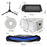 JUNSUNMAY 16Pcs  /  Set Replacement Parts Kit for Ecovacs Deebot T50 Pro  /  T50 Max  /  T50 Omni  /  T50 Pro Omni with Main Brush HEPA Filter Mop Pad Dust Bag - 7