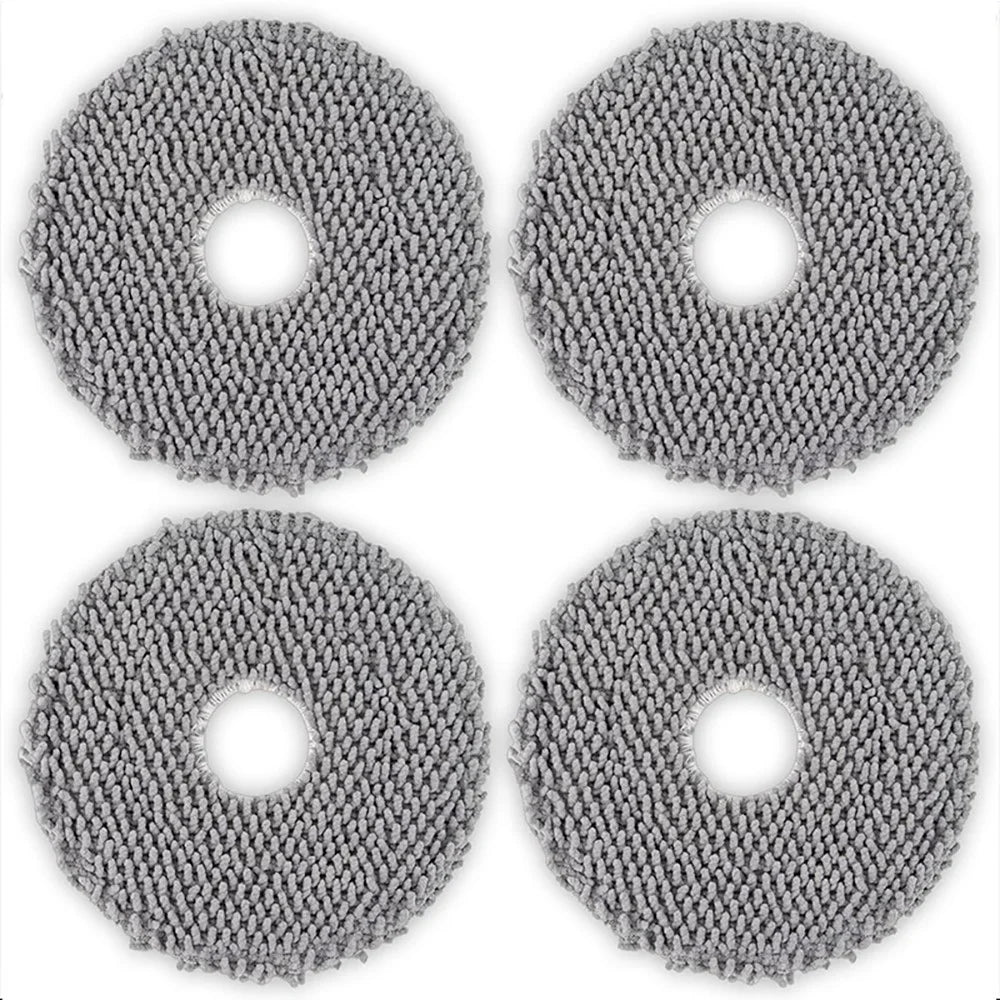 JUNSUNMAY 4Pcs For iRobot Roomba Plus 505 Combo  /  405 Combo Washable Mop Pads Robot Vacuum Replacement Part - 1
