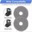 JUNSUNMAY 4Pcs For iRobot Roomba Plus 505 Combo  /  405 Combo Washable Mop Pads Robot Vacuum Replacement Part - 2