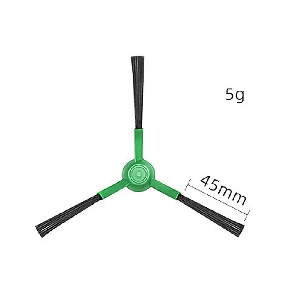 JUNSUNMAY 6Pcs For iRobot Roomba Plus 505 Combo  /  405 Combo Triangle Side Brush Robot Vacuum Replacement Part - 4