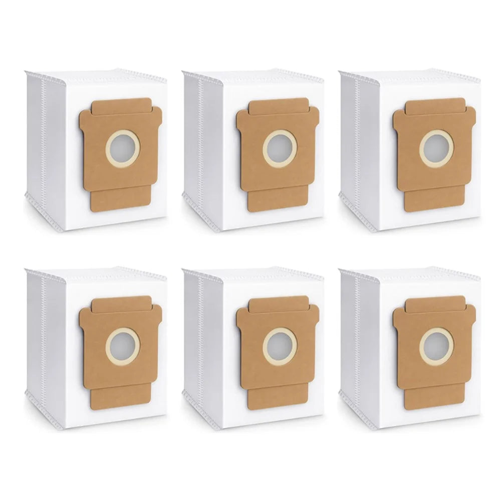 JUNSUNMAY 6Pcs For iRobot Roomba Plus 505 Combo  /  405 Combo 2.8L Dust Bags Robot Vacuum Replacement Part - 1