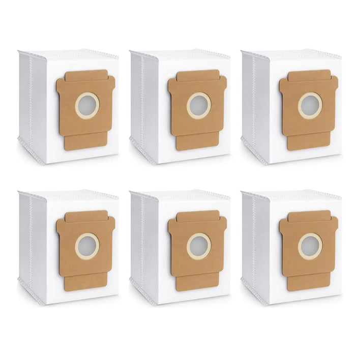 JUNSUNMAY 6Pcs For iRobot Roomba Plus 505 Combo  /  405 Combo 2.8L Dust Bags Robot Vacuum Replacement Part - 1