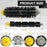 JUNSUNMAY 1 Set Main Brush for iRobot Roomba 610 / 620 / 630 / 650 / 660 Robot Vacuum Replacement Replacement - 6