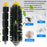 JUNSUNMAY 2 Sets Main Brush for iRobot Roomba 610 / 620 / 630 / 650 / 660 Robot Vacuum Replacement Replacement - 2