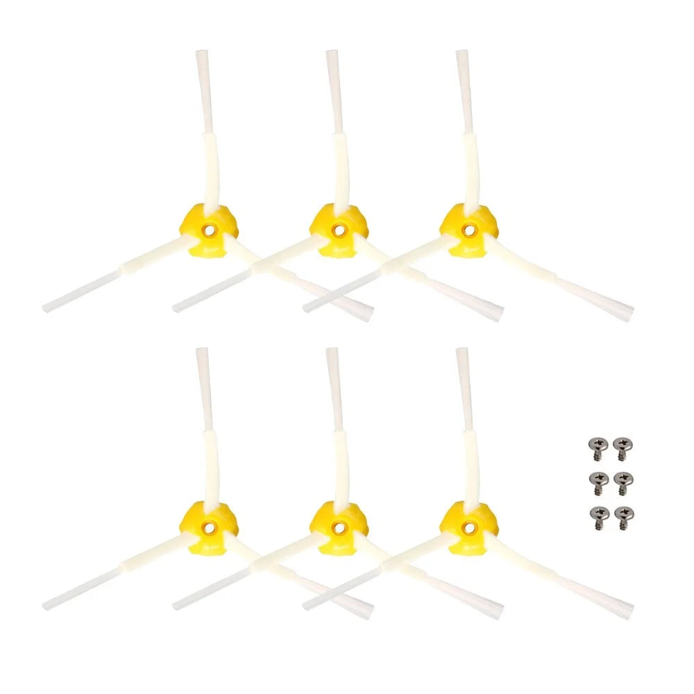 JUNSUNMAY 6Pcs Side Brush for iRobot Roomba 620 / 650 / 675 / 680 / 695 Nylon Bristles Replacement Parts - 1