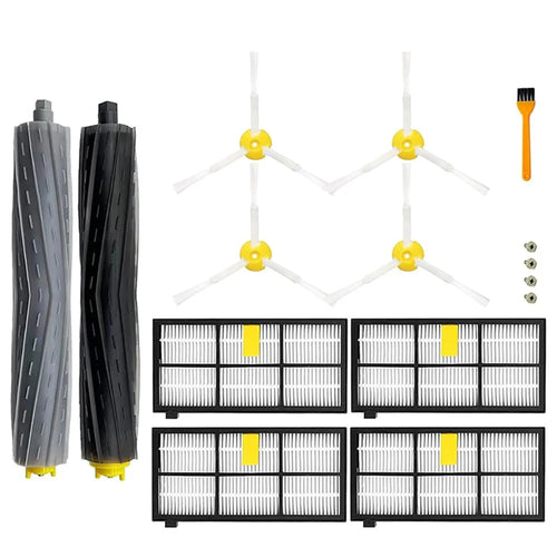 JUNSUNMAY 11Pcs Roller Brush Side Brush Filter Set for iRobot Roomba 860 / 870 / 880 / 960 / 980 Replacement Parts Kit - 1