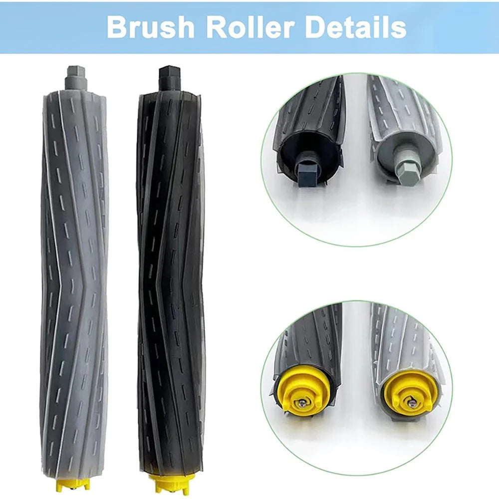 JUNSUNMAY 11Pcs Roller Brush Side Brush Filter Set for iRobot Roomba 860 / 870 / 880 / 960 / 980 Replacement Parts Kit - 2