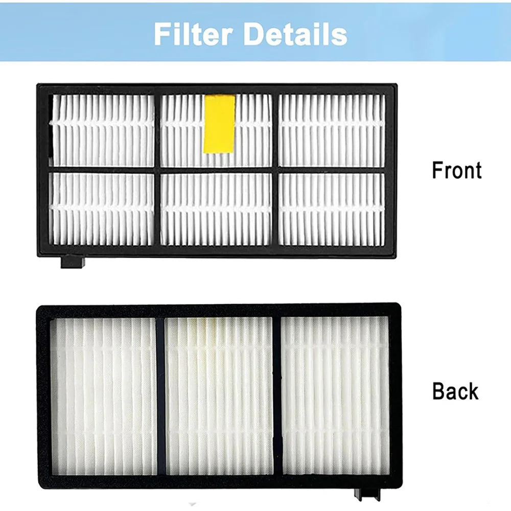 JUNSUNMAY 11Pcs Roller Brush Side Brush Filter Set for iRobot Roomba 860 / 870 / 880 / 960 / 980 Replacement Parts Kit - 3
