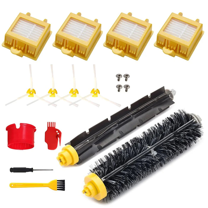 JUNSUNMAY 14Pcs  /  Set Replacement Parts Kit for iRobot Roomba 700  /  770  /  780  /  790 with Main Brush Filter Cleaning Tools - 1