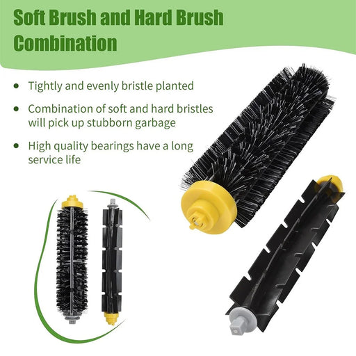 JUNSUNMAY 14Pcs  /  Set Replacement Parts Kit for iRobot Roomba 700  /  770  /  780  /  790 with Main Brush Filter Cleaning Tools - 2