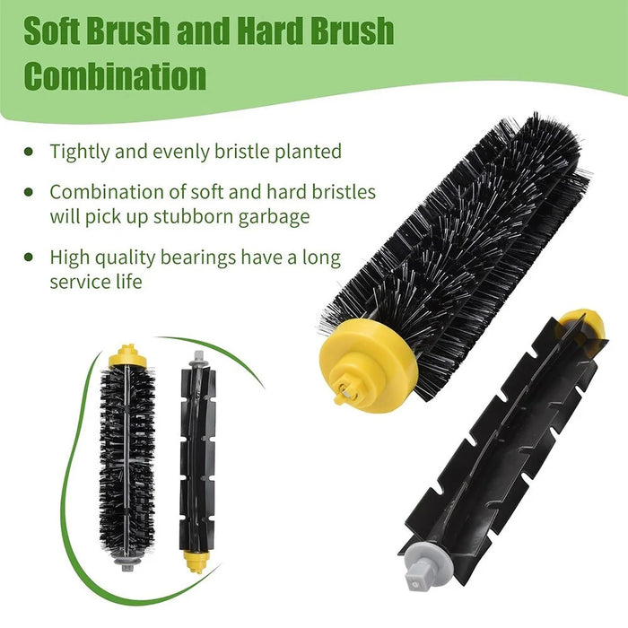 JUNSUNMAY 14Pcs  /  Set Replacement Parts Kit for iRobot Roomba 700  /  770  /  780  /  790 with Main Brush Filter Cleaning Tools - 2