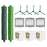 JUNSUNMAY 12Pcs Main Brush Filter Dust Bag Set for iRobot Roomba Max 705 Combo  /  Roomba Plus 504 Vac Robot Vacuum Replacement Parts Kit - 1