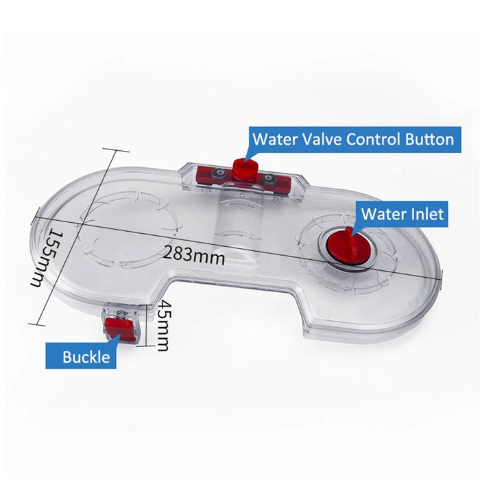 For Dyson V11 / V10 / V8 / V7 Vacuum Cleaner Detachable Water Tank Replacement - Transparent / for X001 Mop - 3