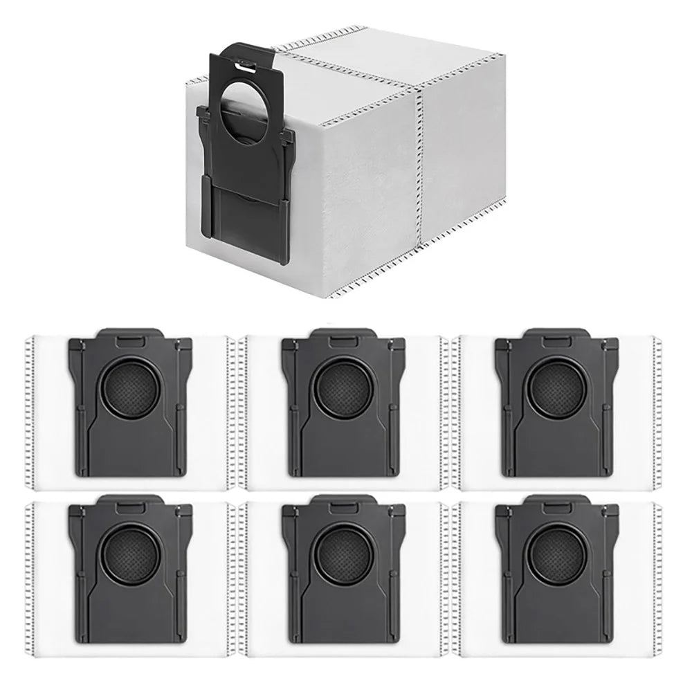 JUNSUNMAY 6Pcs 3.2L Dust Bags for Dreame L40S Pro Ultra / X50 Ultra Complete / X30 Ultra Robot Vacuum Parts - 1