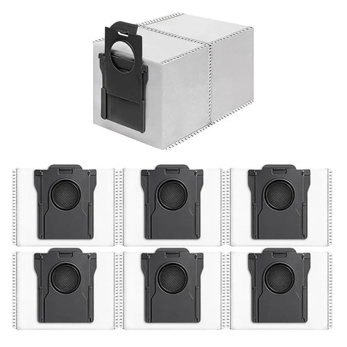 JUNSUNMAY 6Pcs 3.2L Dust Bags for Dreame L40S Pro Ultra / X50 Ultra Complete / X30 Ultra Robot Vacuum Parts - 1