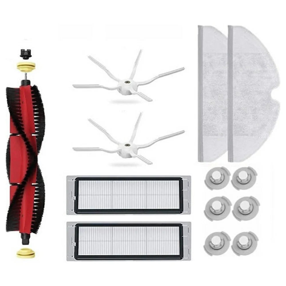 13Pcs / Set Robot Vacuum Cleaner Parts for Roborock S5 Max / S6 Max / S6 MaxV / S6 Pure with Main Brush HEPA Filter Mop Pad Water Tank Filters - 1