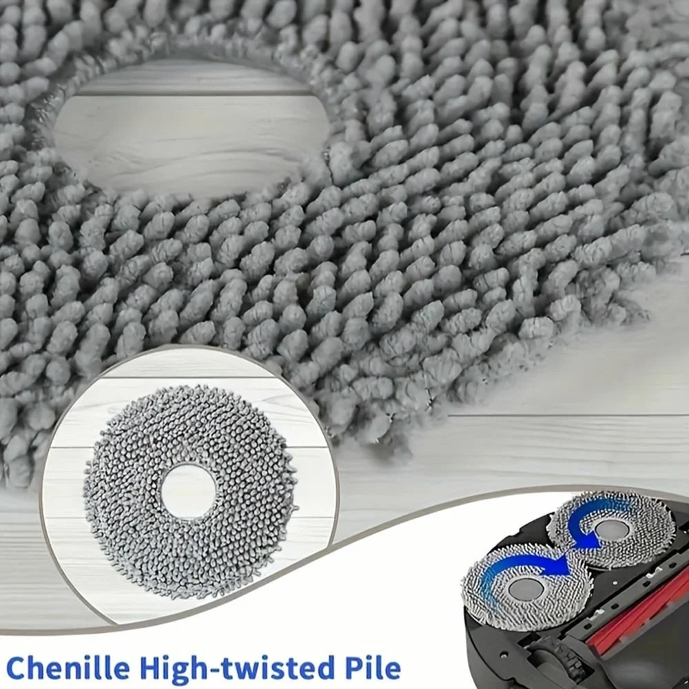 9Pcs / Set For Xiaomi Robot Vacuum X20+ / X10+ Robot Vacuum Replacement Parts with Main Brush Filter Dust Bag - 5