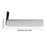 Vacuum Cleaner Roller Brush for Roborock A30 / A30 Pro / A30 Pro Combo Microfiber Cleaning Head Roller Brush - Grey - 4