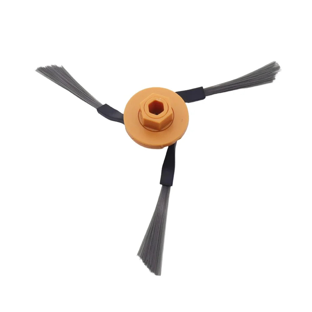 For Dreame X60 Max Ultra / S60 Side Brush Vacuum 3 Arms 45mm Sweep Corner Edge Cleaning Brush - Orange - 1