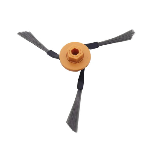 For Dreame X60 Max Ultra / S60 Side Brush Vacuum 3 Arms 45mm Sweep Corner Edge Cleaning Brush - Orange - 1
