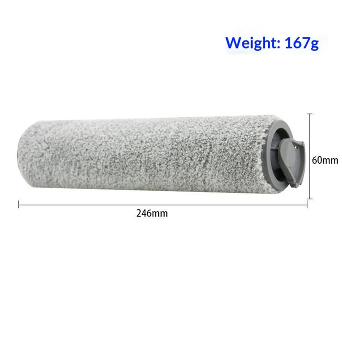 Roller Mop Cloth for UWANT X100 / X100 S / X100 Pro Cordless Wet Dry Vacuum Cleaner Replacement Part - Grey - 4