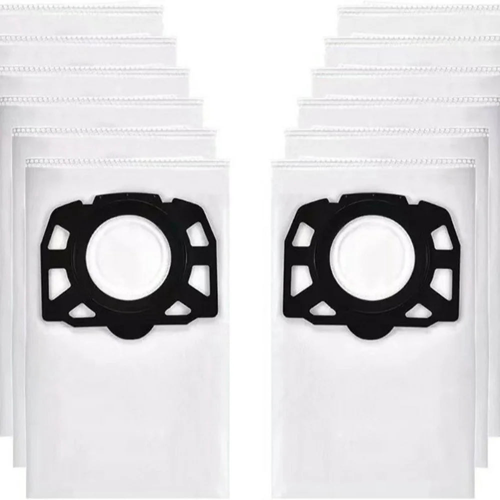 Non-woven Fabric Dust Bag for Karcher MV 4 / 5 / 6 / WD 4 / 5 / 6 Vacuum Cleaner Replacement Part - White - 3