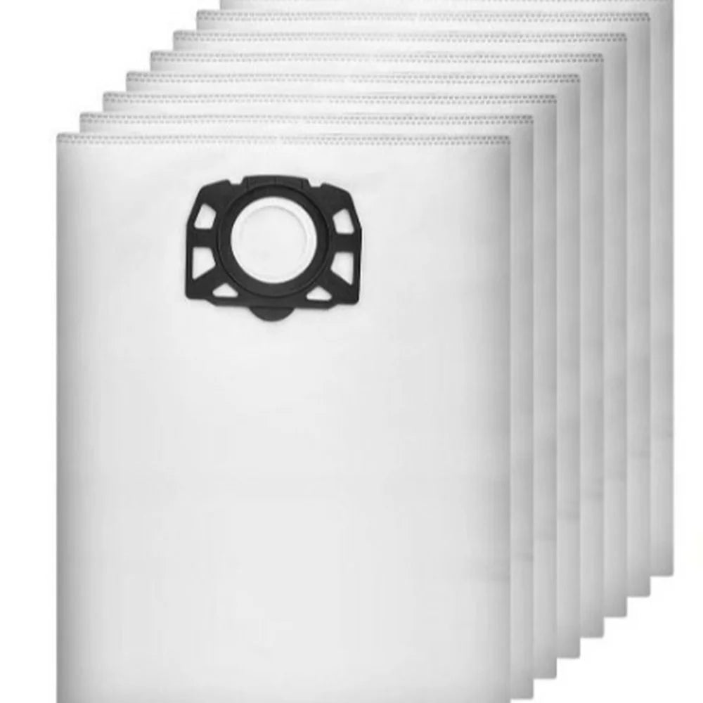 Non-woven Fabric Dust Bag for Karcher MV 4 / 5 / 6 / WD 4 / 5 / 6 Vacuum Cleaner Replacement Part - White - 4