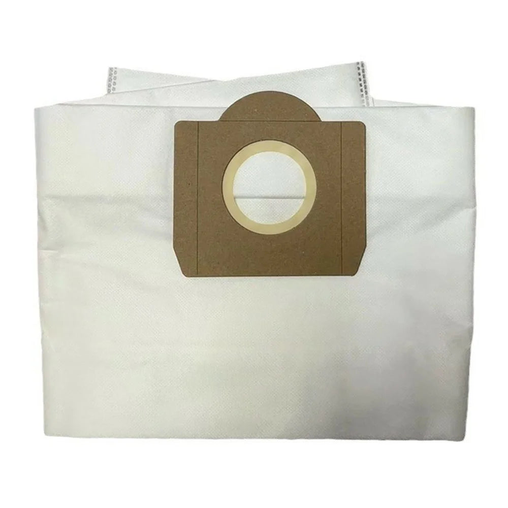 For Karcher WD 3 Non-woven Fabric Dust Bag Vacuum Cleaner Dust Collection Bag Replacement Part - White - 1