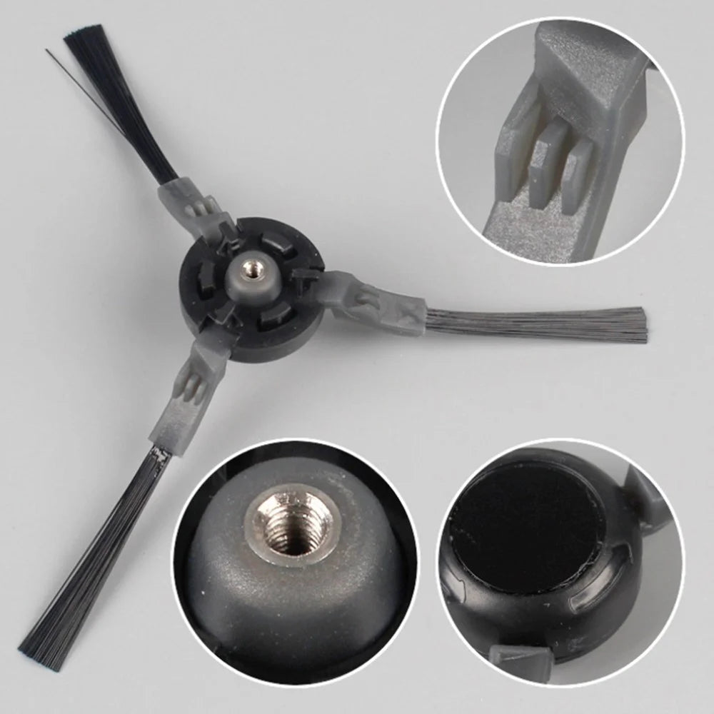 2Pcs For Midea V15 Pro Robot Vacuum Side Brush 3-Arm Edge Cleaning Brush Replacement Part - 3