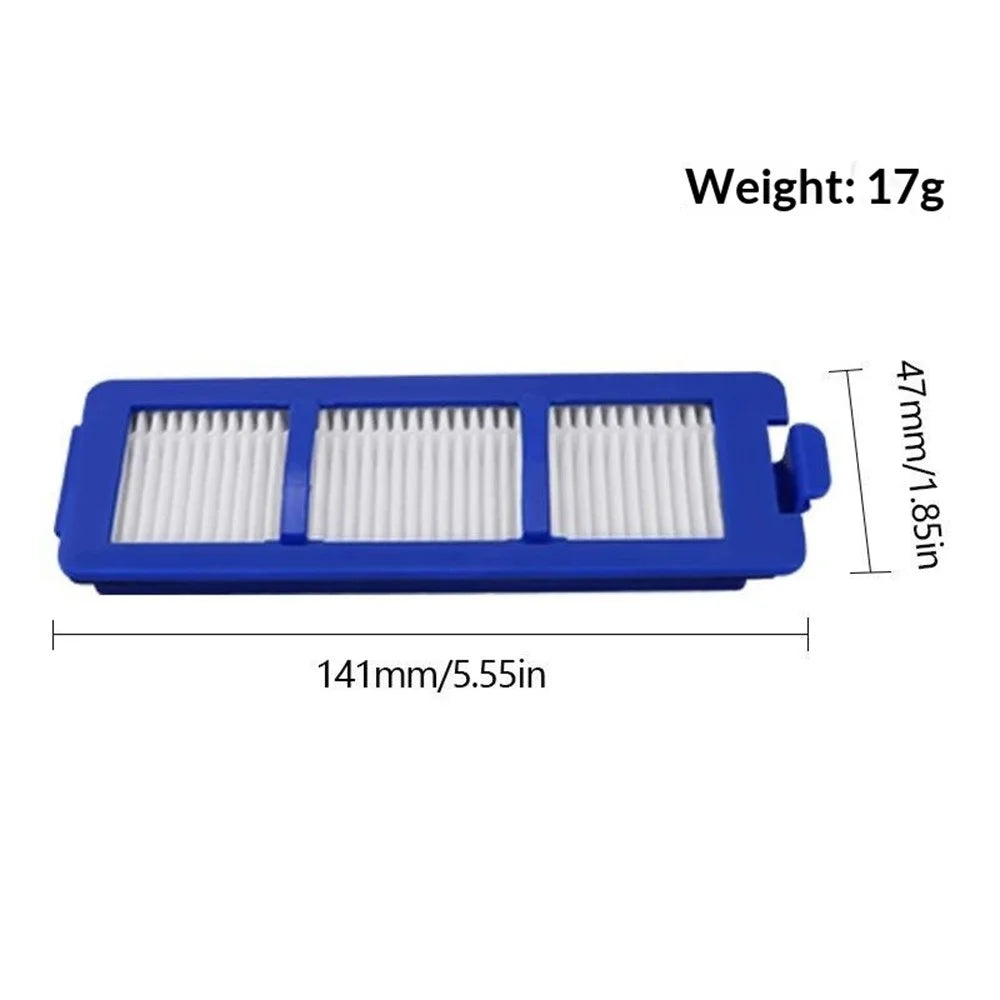 For Eufy Clean G40 / G40 Hybrid+ Robot Vacuum Cleaner HEPA Filter Replacement Part - Blue - 4