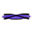 For Narwal J3 Spiral Bristles Main Brush Roll Robot Vacuum Cleaner Replacement Part - Purple - 2