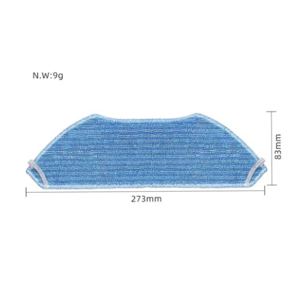 Mop Cloth for Lefant M2 / M2 Plus / M2S Pro Robot Vacuum Cleaner Replacement Cleaning Cloth - Blue - 4