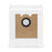 Non-woven Fabric Dust Bag for Lefant M2 / M2 Plus / M2S Pro Robot Vacuum Cleaner Replacement Part - White - 2