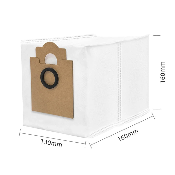 Non-woven Fabric Dust Bag for Lefant M2 / M2 Plus / M2S Pro Robot Vacuum Cleaner Replacement Part - White - 4