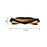 For Dreame D20 Air Plus Robot Vacuum Main Brush Roller Microfiber Plastic Cleaning Brush Replacement Part -Yellow - 4