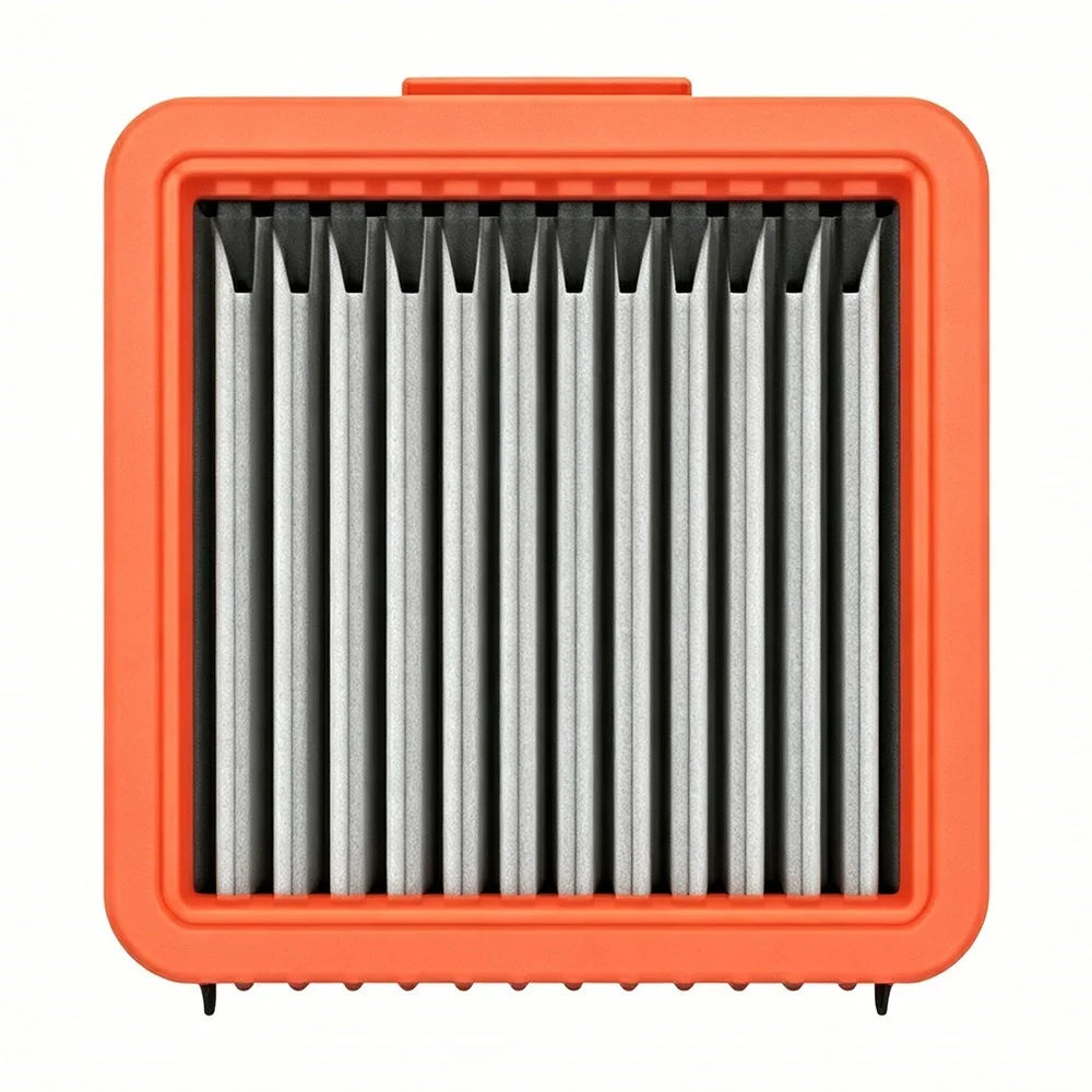 Square Filter for UWANT Cloud 2.0  /  D5  /  V8  /  D100  /  D100 Pro Vacuum Cleaner Replacement Part - Orange - 1