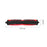 For Roborock G30 Space / Saros Z70 Main Brush Vacuum Cleaner Roller Brush Replacement Part - Black+Red - 3