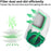10PCS Replacement Cleaning Bags Dust Bags with Cleaning Brush for Vorwerk Kobold VB100 Vacuum Cleaner - 2
