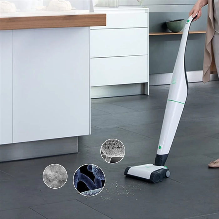 10PCS Replacement Cleaning Bags Dust Bags with Cleaning Brush for Vorwerk Kobold VB100 Vacuum Cleaner - 3