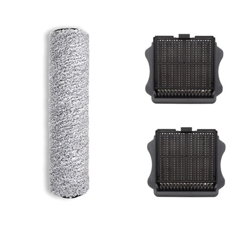 1 Brush Roller + 2 Vacuum Filters For Tineco iFloor Plus / iFloor One S3 / 1.0 Floor One / iFloor 3 Hardwood Floors Wet Dry Vacuum Cleaner Parts - 1