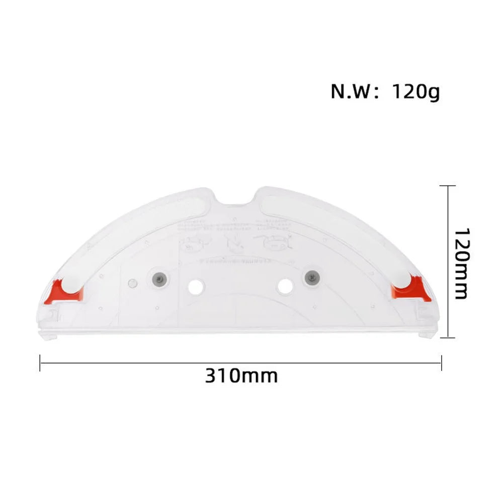 For Xiaomi Roborock Q7 Max  /  Q7 Max+ Vacuum Cleaner Water Tank Mop Cloth Tray Plastic Mop Bracket - 4
