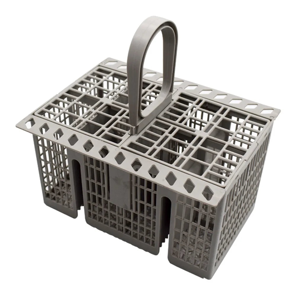 For Hotpoint Dishwasher Cutlery Basket Tray Dishwasher Knife Fork PP Storage Basket - 1