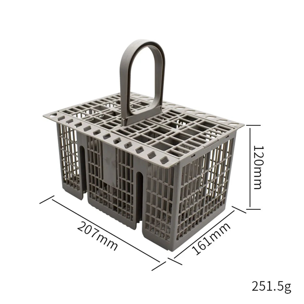 For Hotpoint Dishwasher Cutlery Basket Tray Dishwasher Knife Fork PP Storage Basket - 6